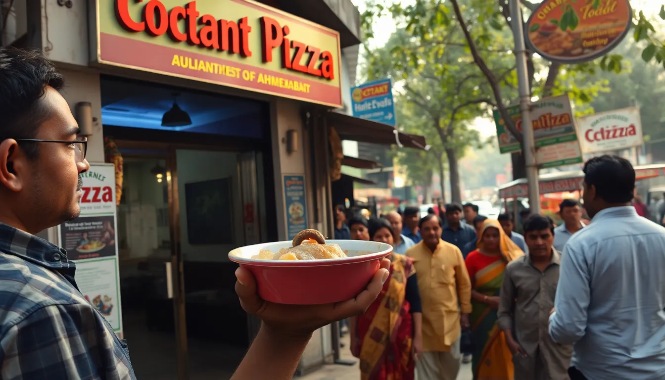 Worm Found in Gulab Jamun at Octant Pizza: Ahmedabad's Hygiene Concerns Grow